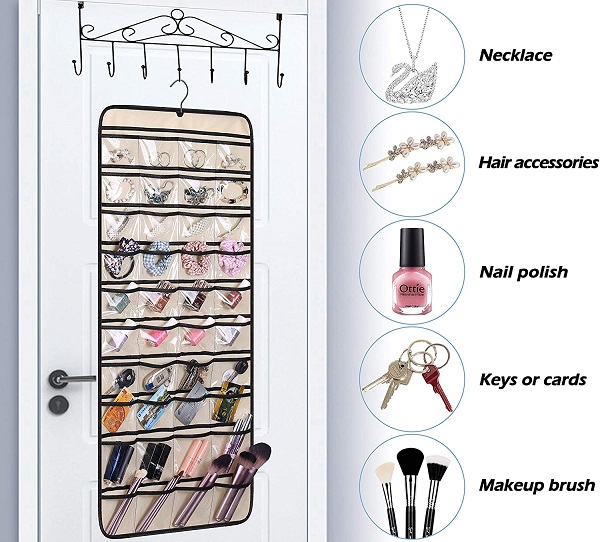 MISSLO Dualsided Hanging Jewelry Organizer