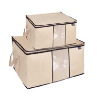 Pack 2 Folding Breathable Jumbo Storage Bag For Comforters