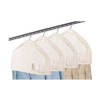 MISSLO Cotton Shoulder Covers Garment Bags for Clothes 2